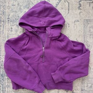 Purple Lululemon Scuba Hoodie